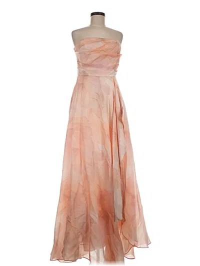 Pre-owned Donna Karan Cocktail Dress In Orange