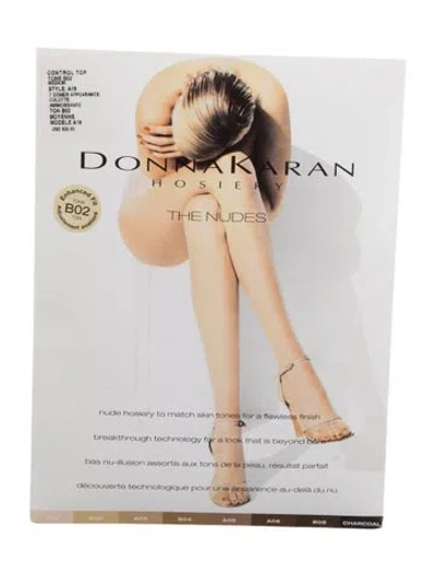 Pre-owned Donna Karan Control Top In Neutral