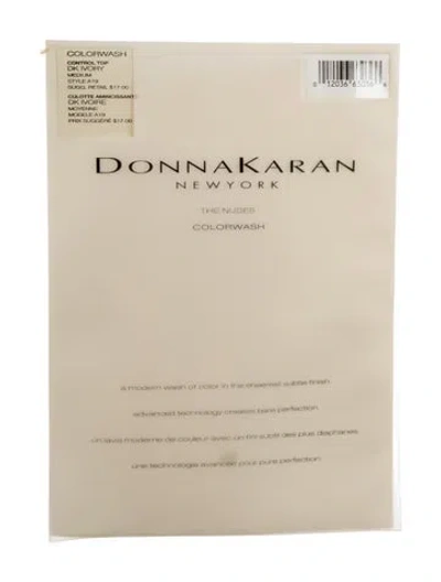 Pre-owned Donna Karan Control Top In Neutral