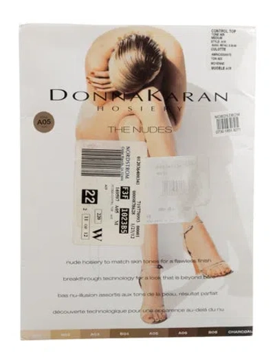 Pre-owned Donna Karan Control Top In Neutral