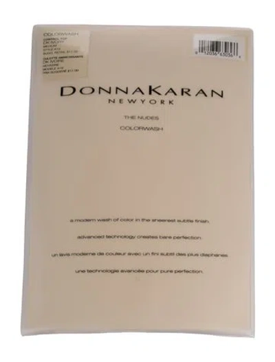 Pre-owned Donna Karan Control Top Pantyhose In Neutral