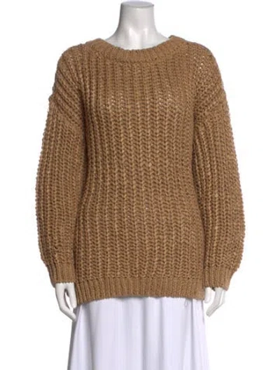 Pre-owned Donna Karan Crew Neck Sweater In Multi