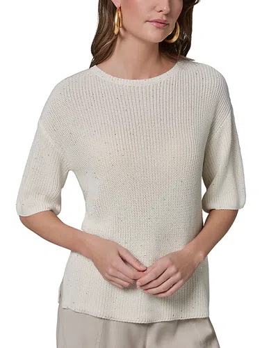 Donna Karan Crewneck Sweater In White