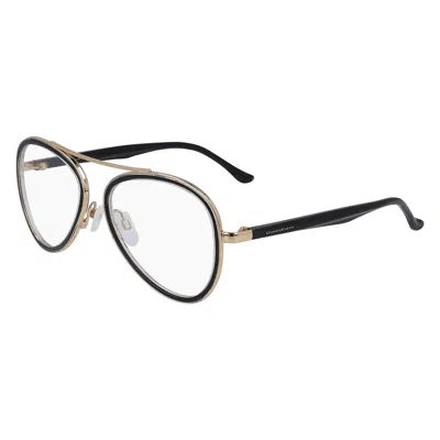 Donna Karan Demo Aviator Ladies Eyeglasses Do5006 002 54 In Gold