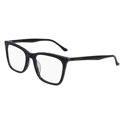 Donna Karan Demo Square Ladies Eyeglasses Do5001 009 52 In Black