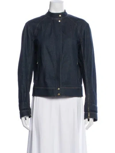 Pre-owned Donna Karan Denim Jacket In Blue