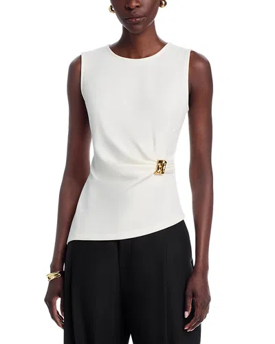 Donna Karan Dk819 Dk782 Yumorw Top In White