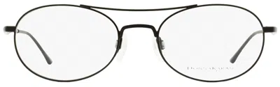 Donna Karan Do1001 Oval Metal Eyeglasses In Black