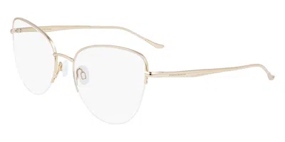 Donna Karan Do1004 717 Occhiali Da Vista Oro Per Uomo (solo Montatura) In Gold