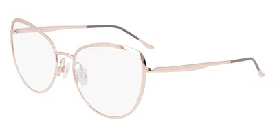 Donna Karan Do1006 Women's Glasses, Rose-gold, Size 53
