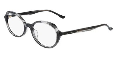 Donna Karan Do5004 039 Occhiali Da Vista Neri Per Uomo (solo Montatura) In Gray