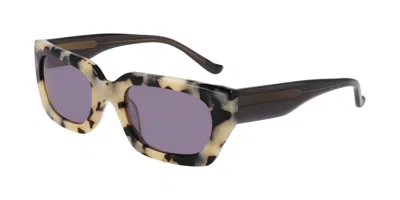 Donna Karan Do513s 106 Women's Sunglasses Tortoiseshell Size 53