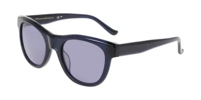 Donna Karan Do516s 350 Women's Sunglasses Blue Size 52