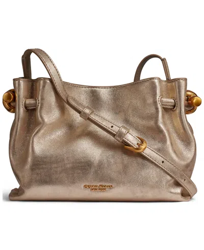Donna Karan Donna Karen New York Cashmere Extra-large Crossbody Handbag In Gold