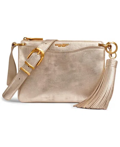 Donna Karan Donna Karen New York Glenwood Small Crossbody Handbag In Gold