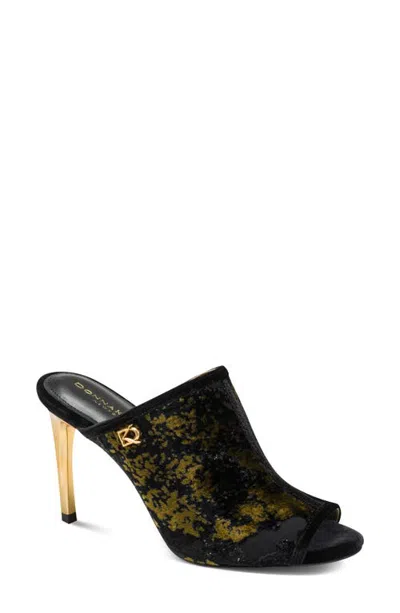 Donna Karan Donna Sandal In Animal Print