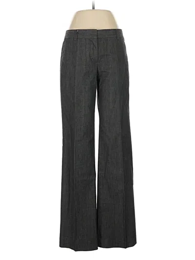 Pre-owned Donna Karan Dress Pants In Gray