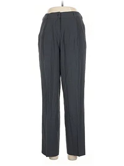Pre-owned Donna Karan Dress Pants In Gray