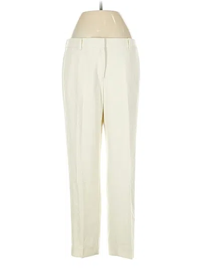 Pre-owned Donna Karan Dress Pants In White