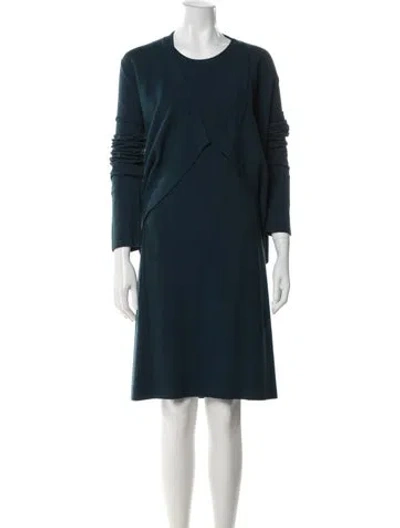 Pre-owned Donna Karan Dress Set In Blue