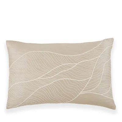Donna Karan Dune Embroidered King Sham In Brown