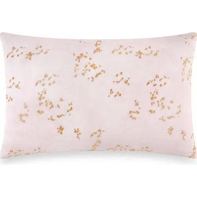 Donna Karan Dusk Embroidered Sham In Pink