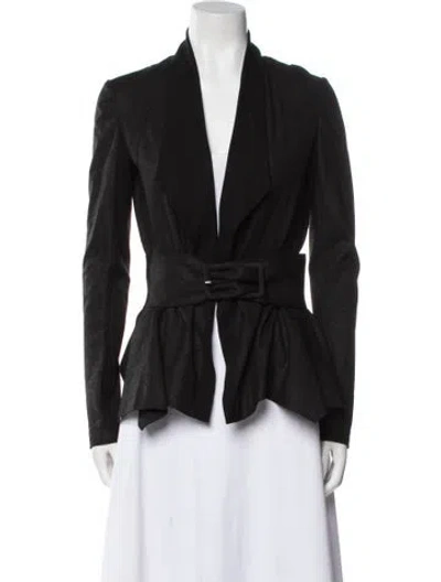 Pre-owned Donna Karan Evening Jacket In Black