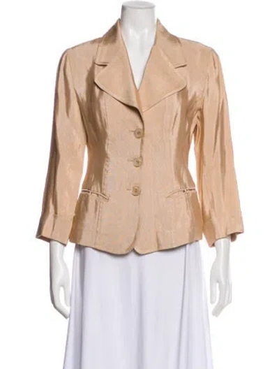 Pre-owned Donna Karan Evening Jacket In Neutrals