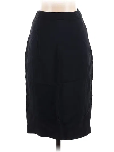 Pre-owned Donna Karan Formal Skirt In Black