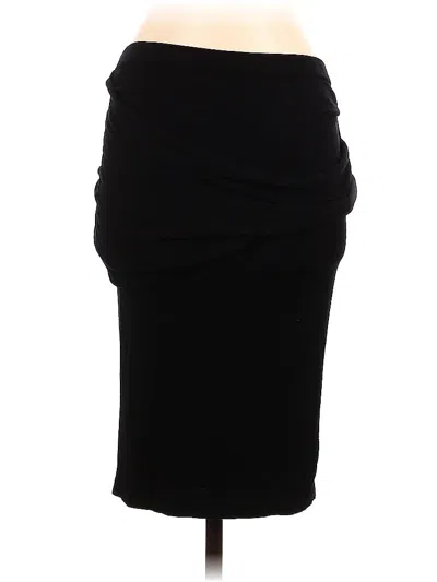 Pre-owned Donna Karan Formal Skirt In Black