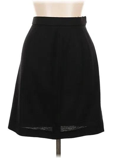 Pre-owned Donna Karan Formal Skirt In Black