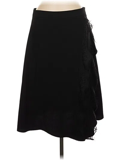 Pre-owned Donna Karan Formal Skirt In Black
