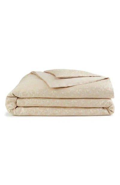 Donna Karan Fragment Jacquard Duvet In Gold