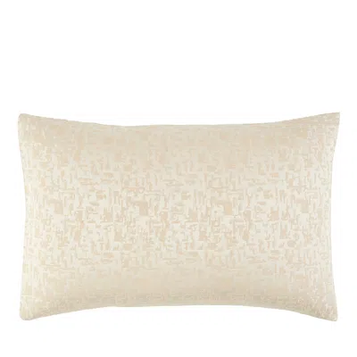 Donna Karan Fragment Woven Jacquard Standard Sham In Gold