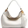 Donna Karan Glenwood Shoulder Bag In Brilliant White
