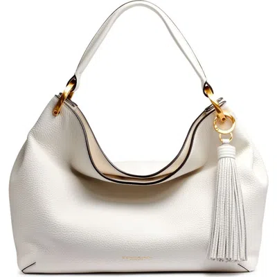 Donna Karan Glenwood Shoulder Bag In Brilliant White