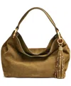 Donna Karan Glenwood Suede Shoulder Bag