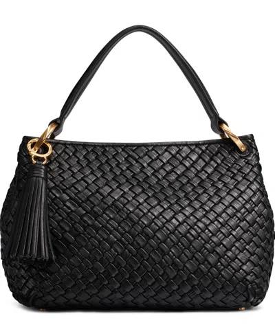 Donna Karan Glenwood Woven Small Shoulder Handbag In Multi