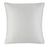 Donna Karan Hammered Silk Euro Sham In Gray