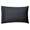 Donna Karan Home 700tc Luxe Egyptian Cotton Standard Pillowcase, Pair In Black