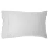 Donna Karan Home 700tc Luxe Egyptian Cotton Standard Pillowcase, Pair In Platinum