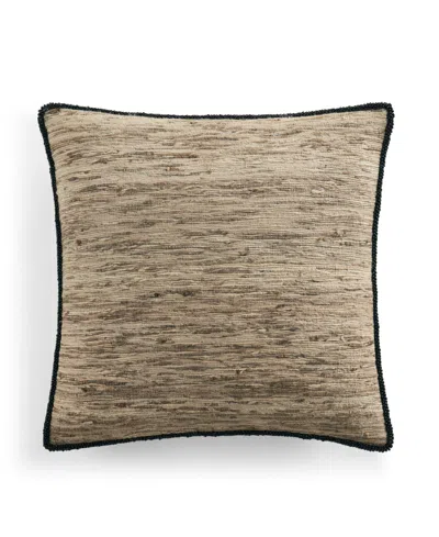 Donna Karan Home Beaded Decorative Pillow, 16" X 16"
