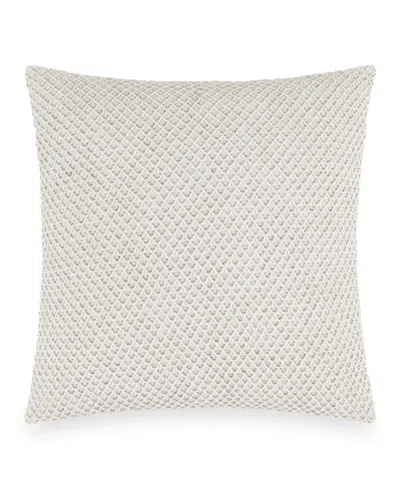 Donna Karan Home Beaded Netting Decorative Pillow, 18" X 18"