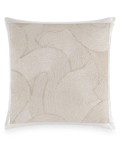 Donna Karan Home Cord Swirl Decorative Pillow, 20" X 20"