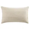 Donna Karan Elements Raw Silk Blend King Sham In Natural