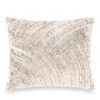 Donna Karan Home Foil Printed & Textured Decorative Pillow, 16 X 20