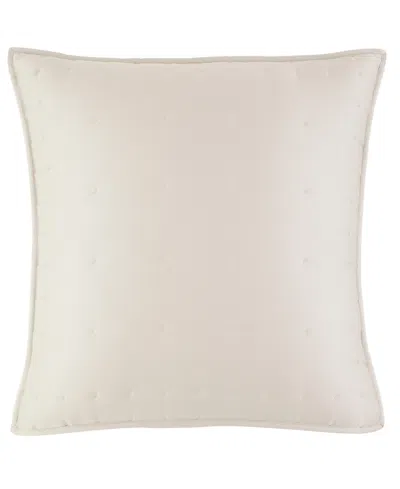 Donna Karan Home Hammered Silk Sham, European In White
