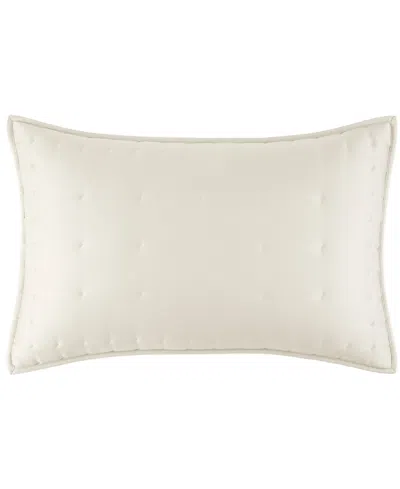 Donna Karan Home Hammered Silk Sham, Standard In White