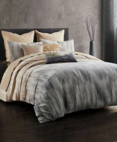 Donna Karan Home Home Ember Duvet Covers In Gray