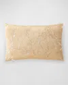 Donna Karan Home Liquid Marble King Sham In Gold